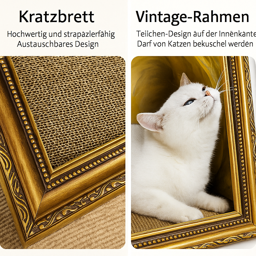🖼️ Maison pour chat dans des peintures célèbres — Lit pour chat de style peinture à l'huile Décoration créative pour la maison