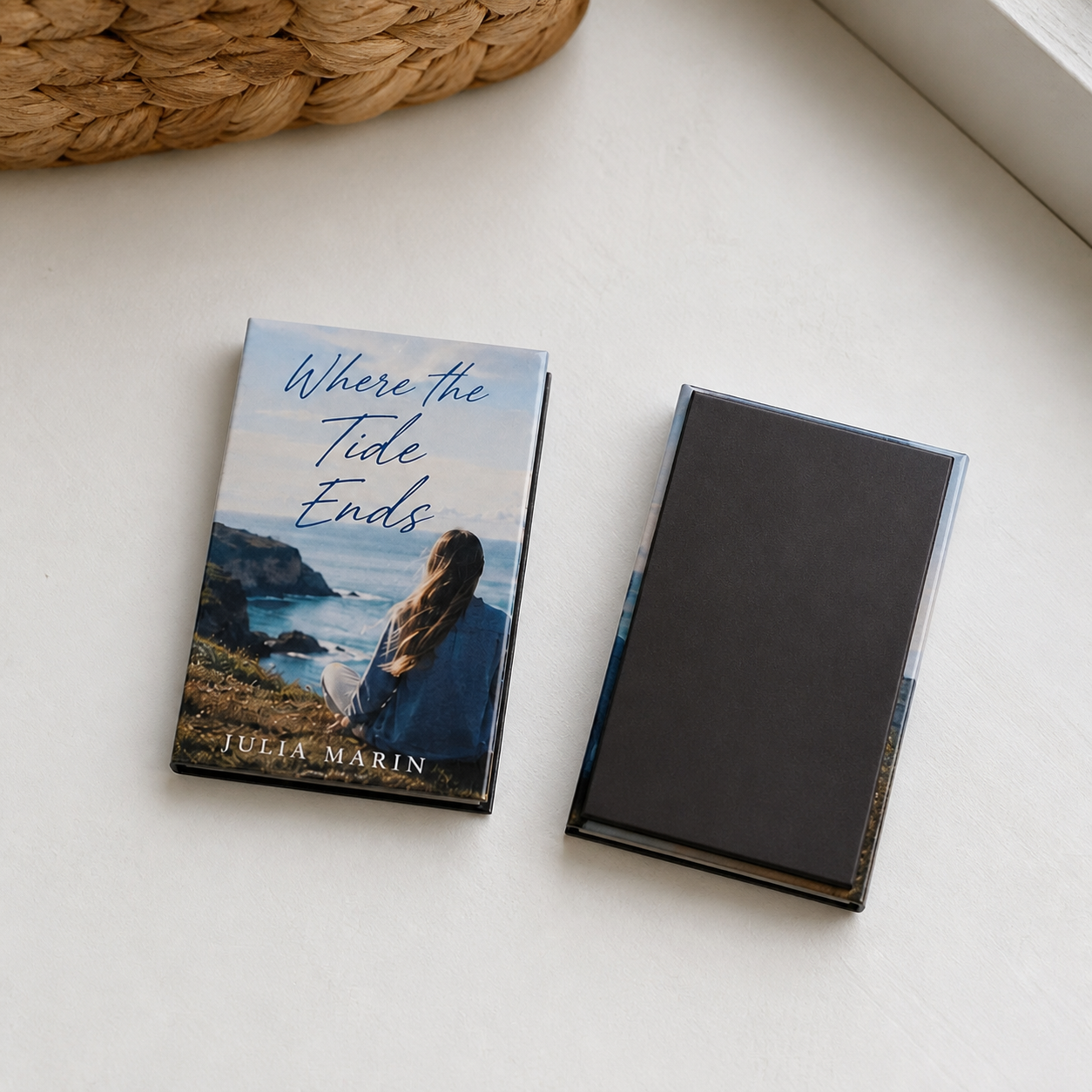 Personalized Mini Book Cover Fridge Magnet, Custom Book Magnet for Book Lovers, Readers, Teachers & Librarians