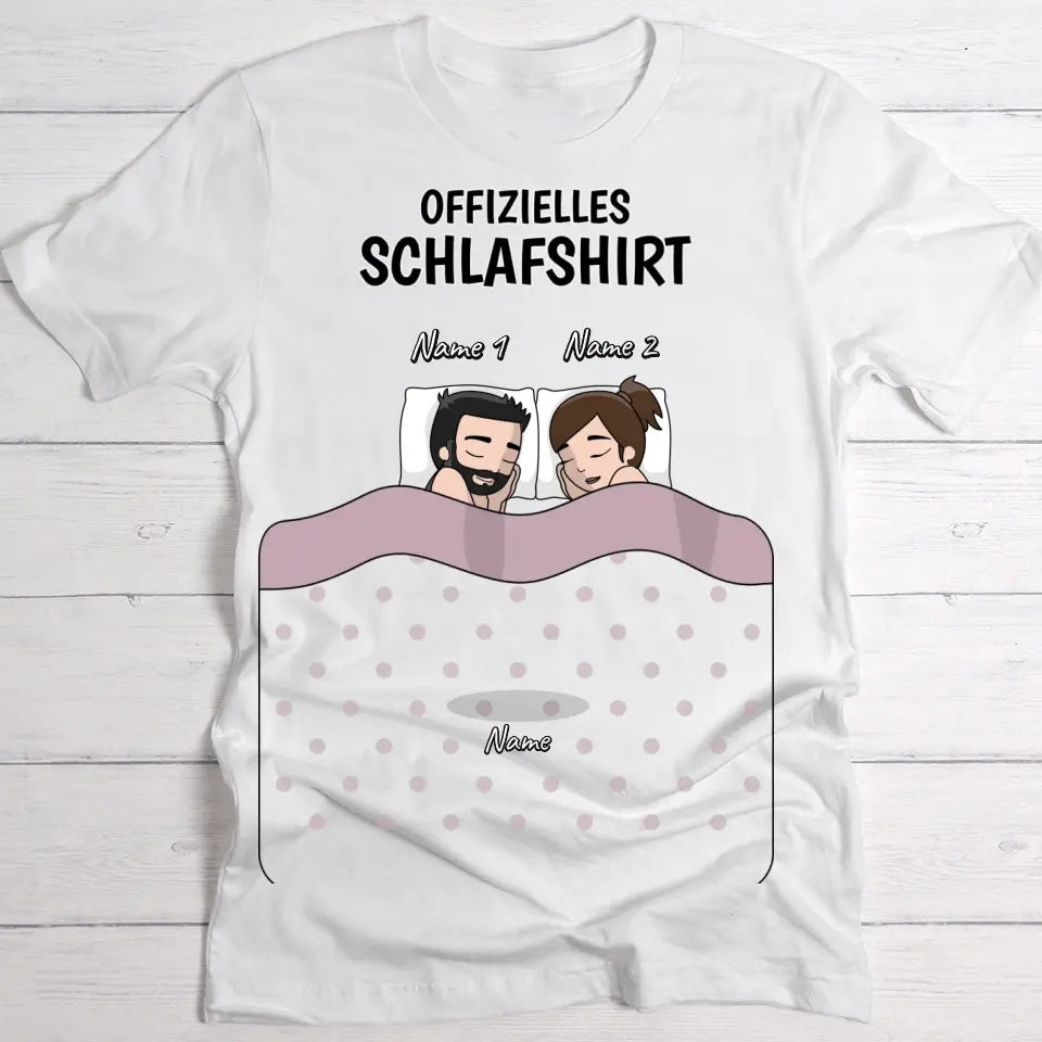 Moment de câlins avec des amis à fourrure - T-shirt individuel