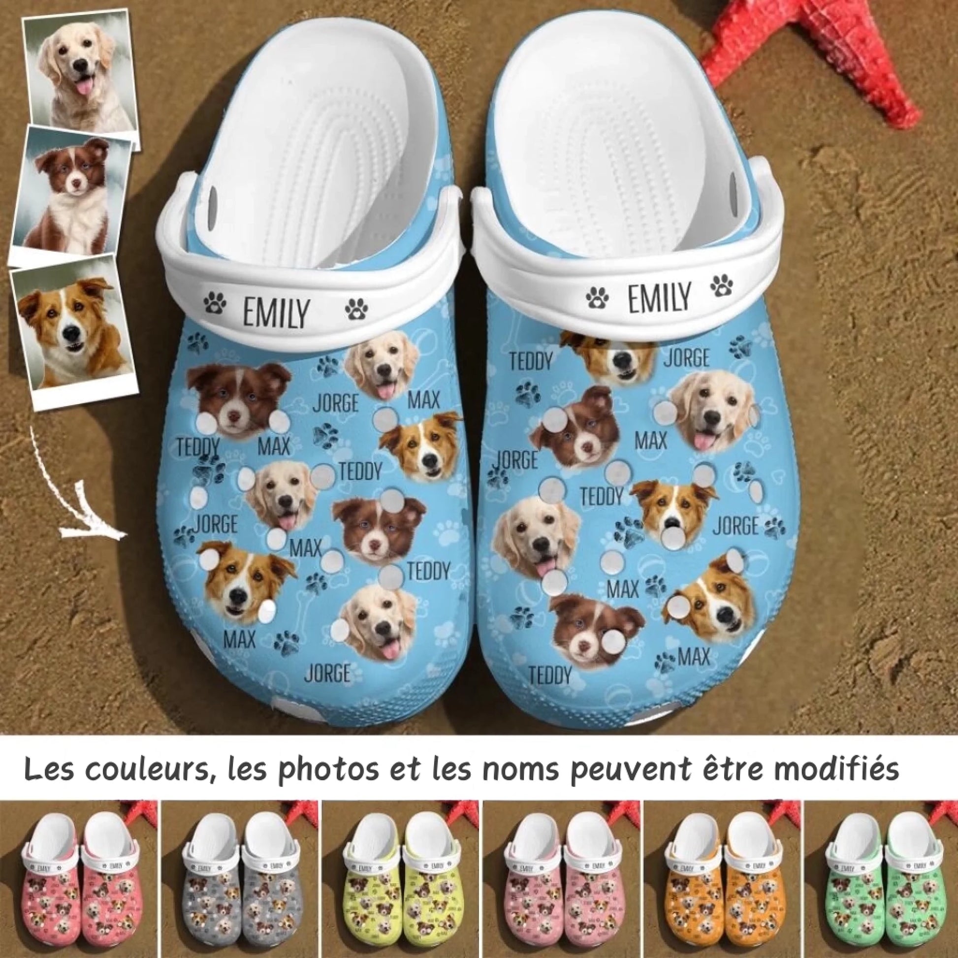 COLOR,PHOTO,& NAME CAN BE CHANGED.UP TO 6 PHOTOS