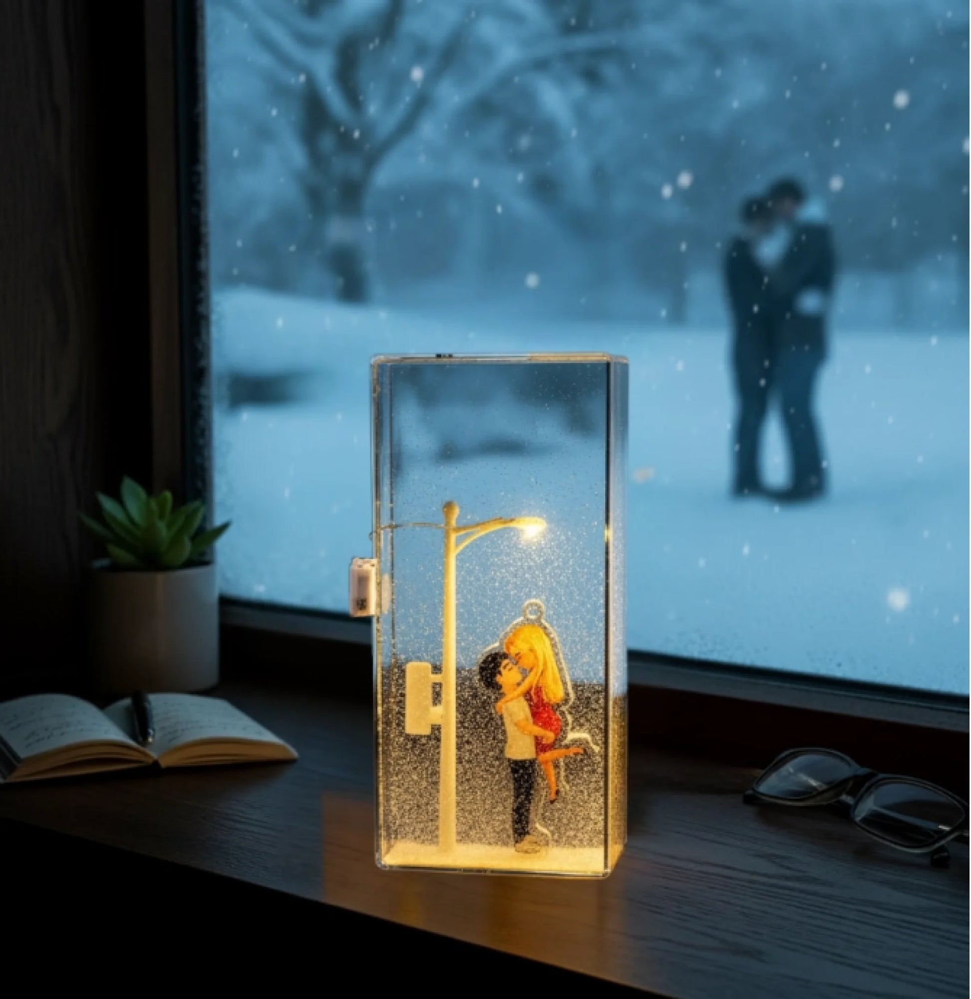 雪夜灯1